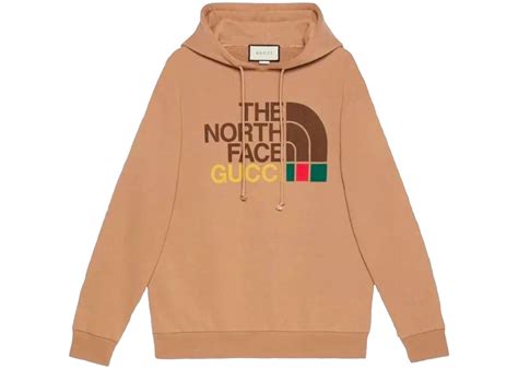 north face gucci retail price|gucci north face hoodie brown.